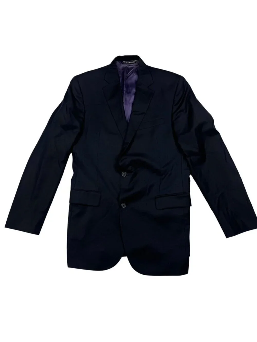 Loro Piana Barneys Men's Loro Piana Wool 2-Button Blazer Navy Blue  • 40 Reg